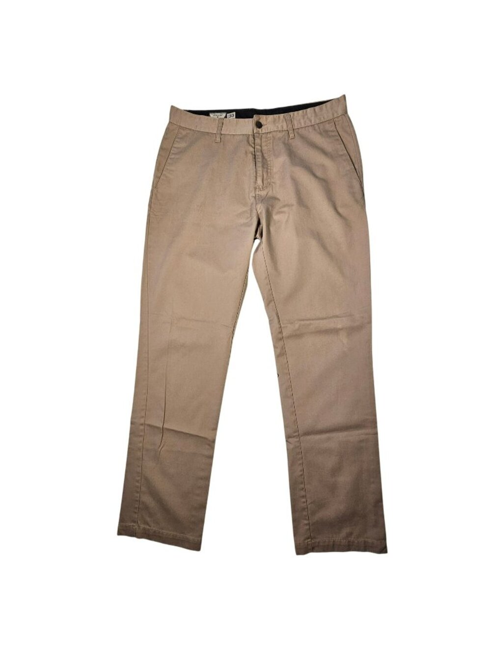 Volcom Frickin Modern Chino Pants Straight Leg Men's Size 33x30" Beige Khaki